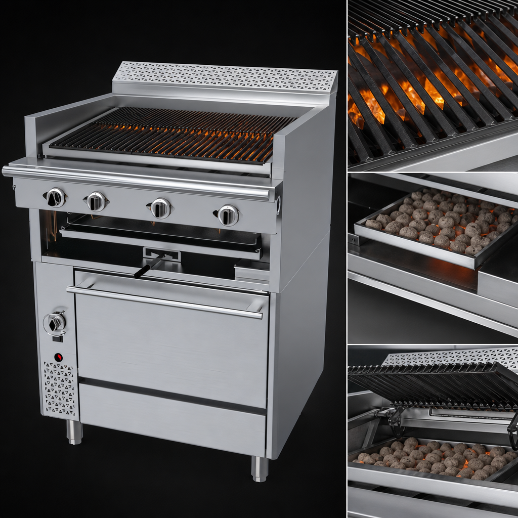 Briquette Charbroiler Top