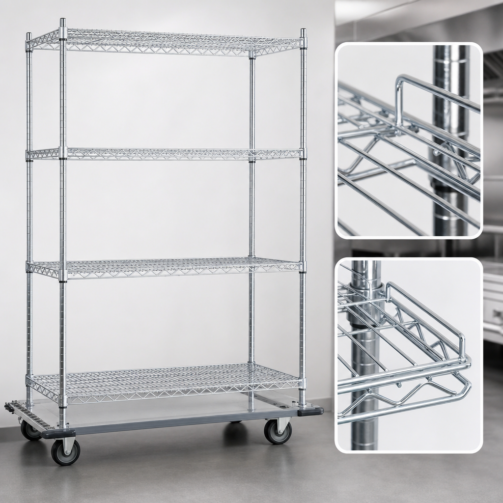 Patented QuadTruss Shelf Design
