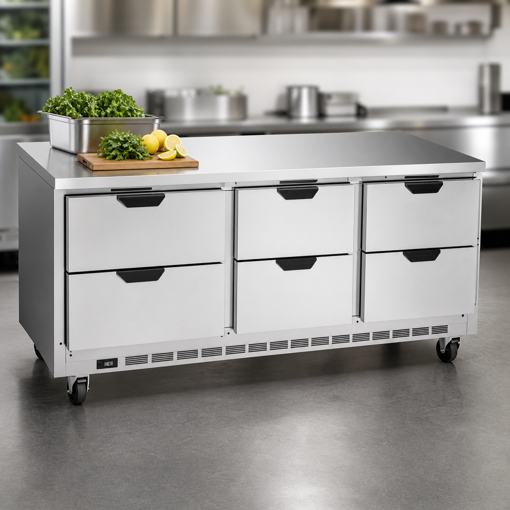 Flat Stainless Steel Top