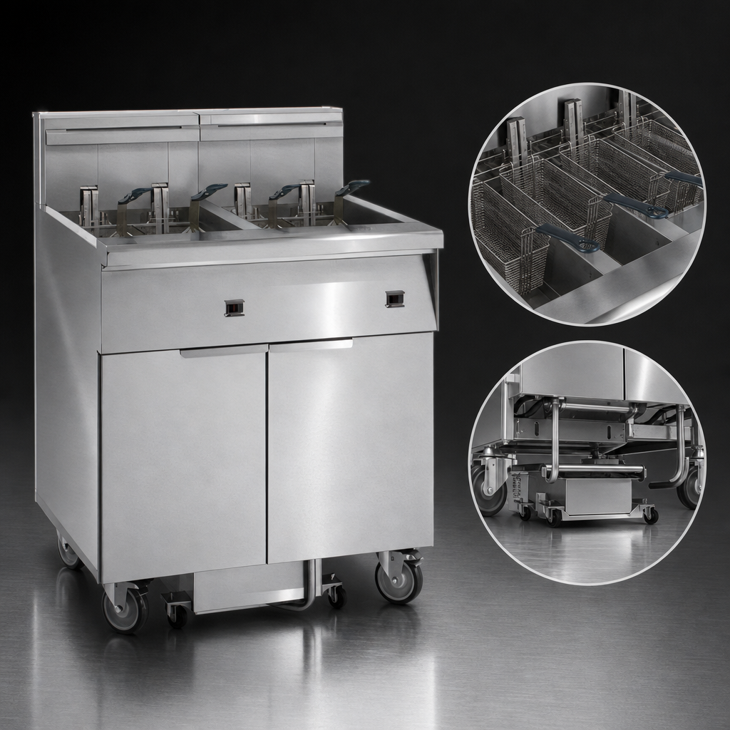 Six-Fryer Battery Design