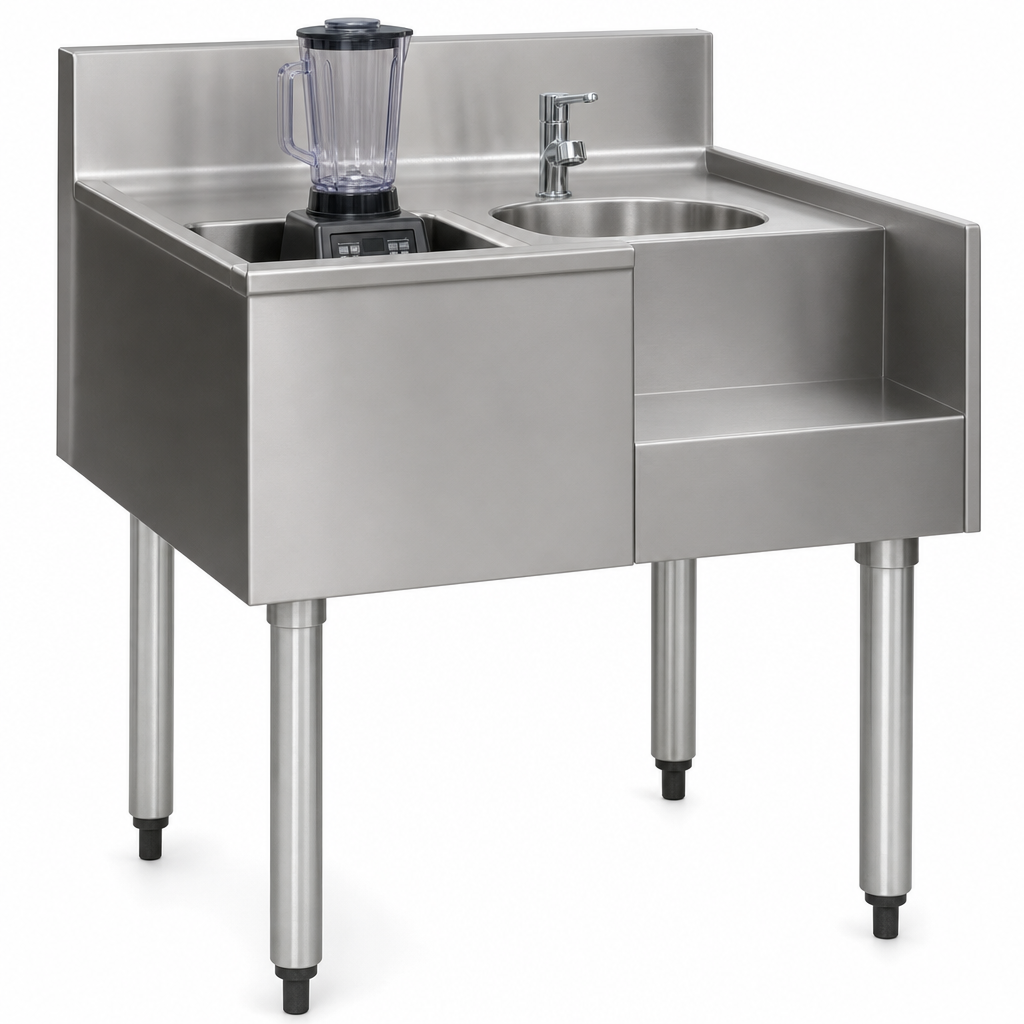 Left-Side Blender Recess