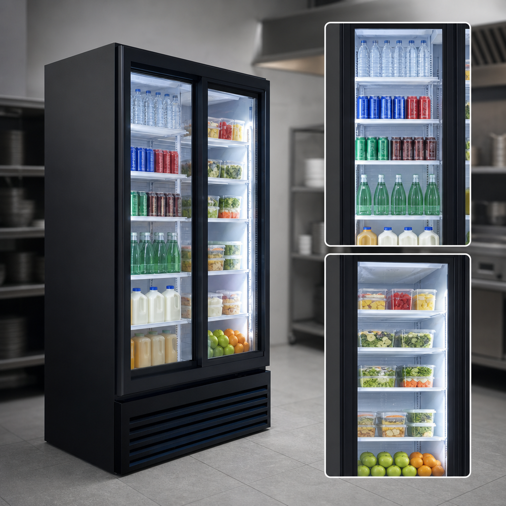 Two-Section Reach-In Cabinet