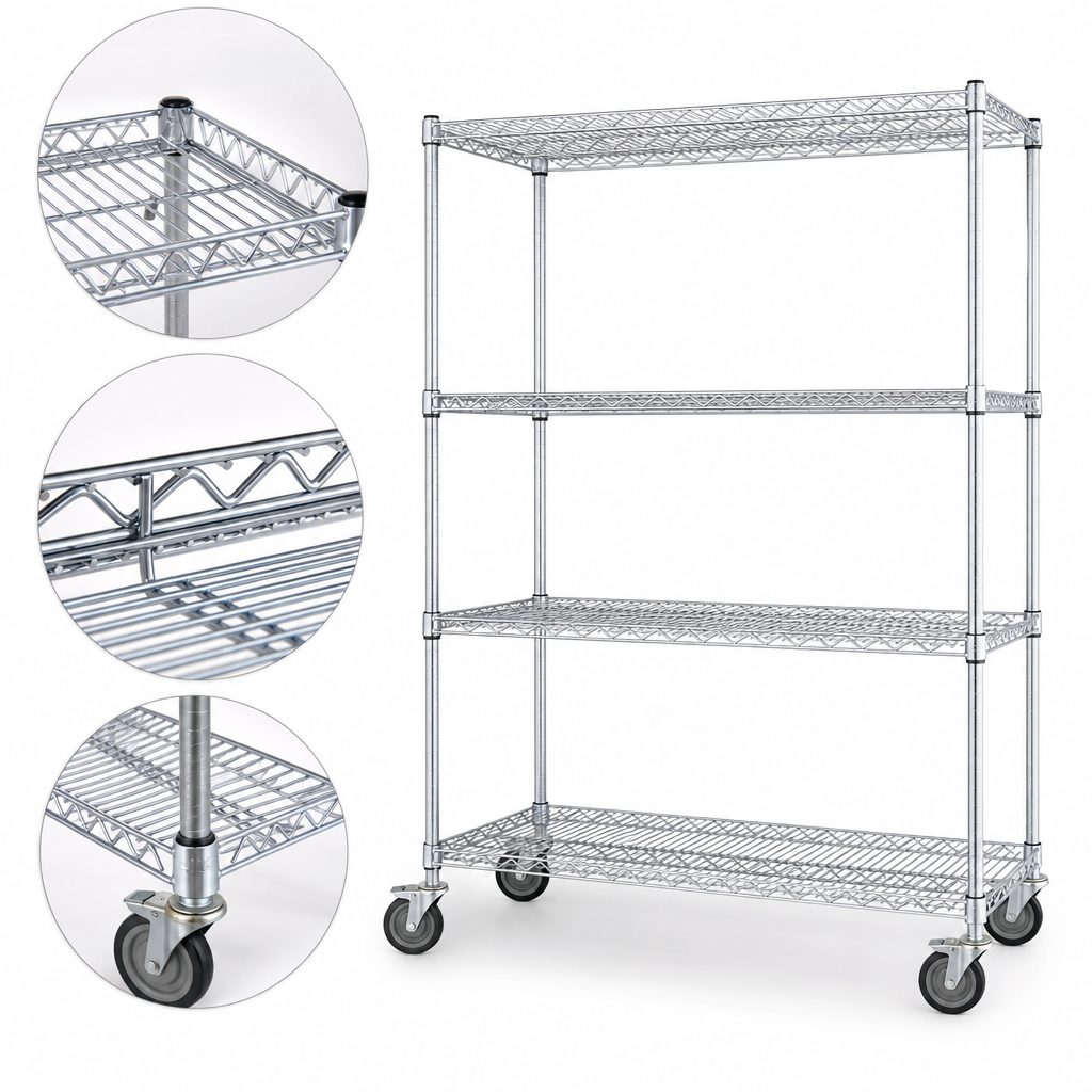 Patented QuadTruss Shelf Design