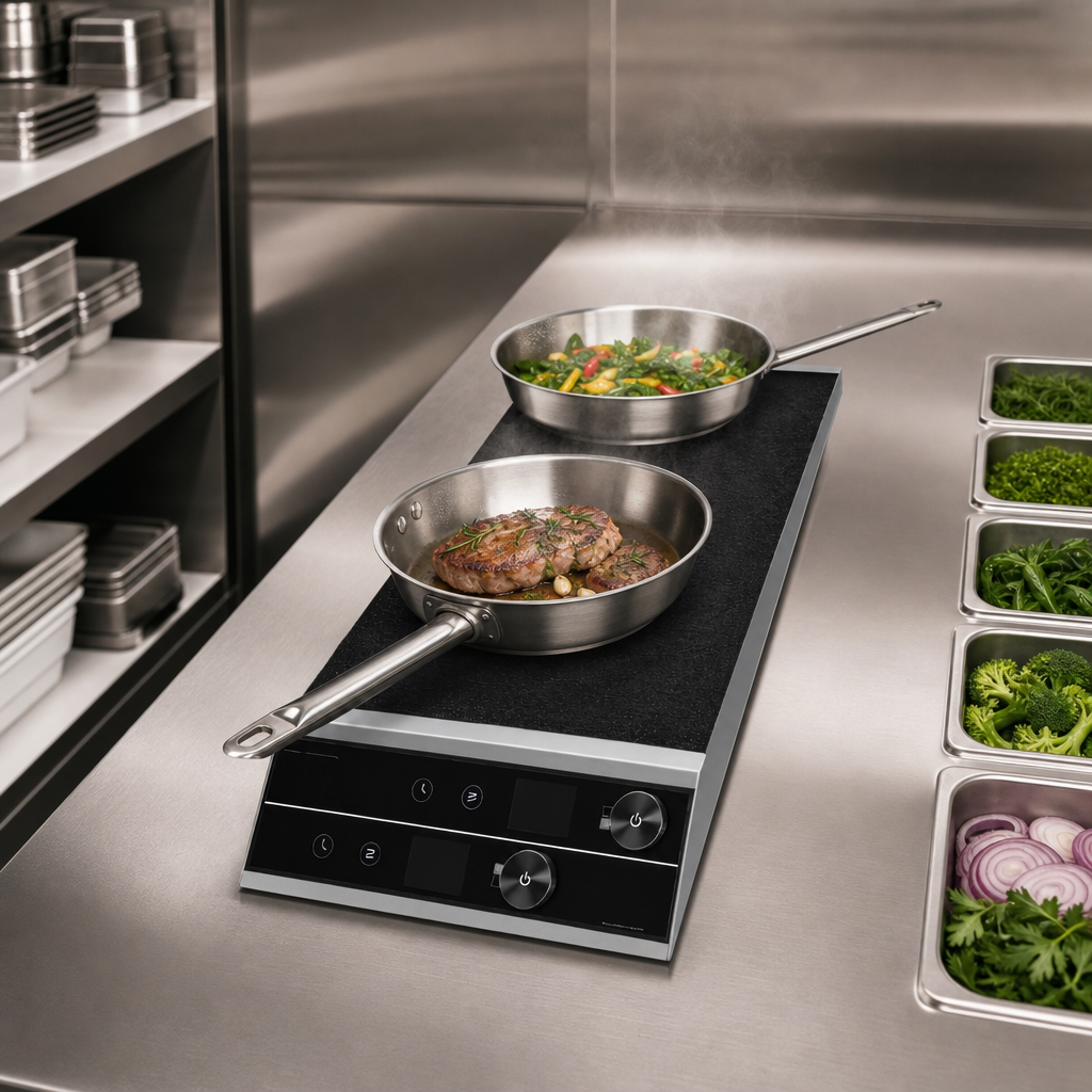 Front-to-Back Countertop Layout