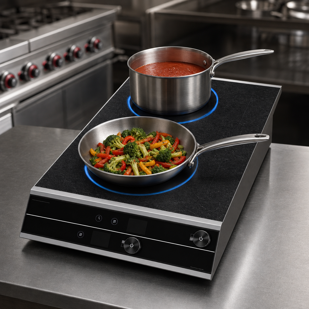 Dual Induction Burners
