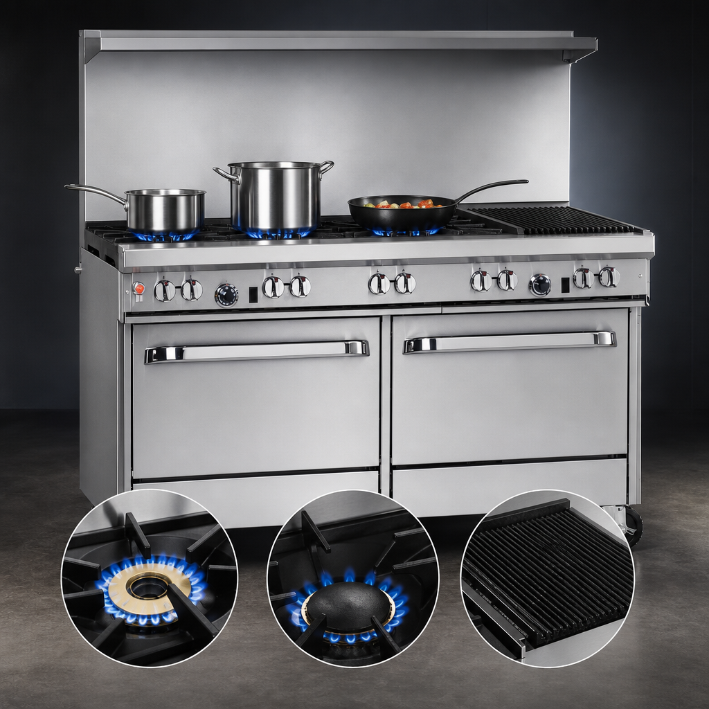 Five-Burner Open Top