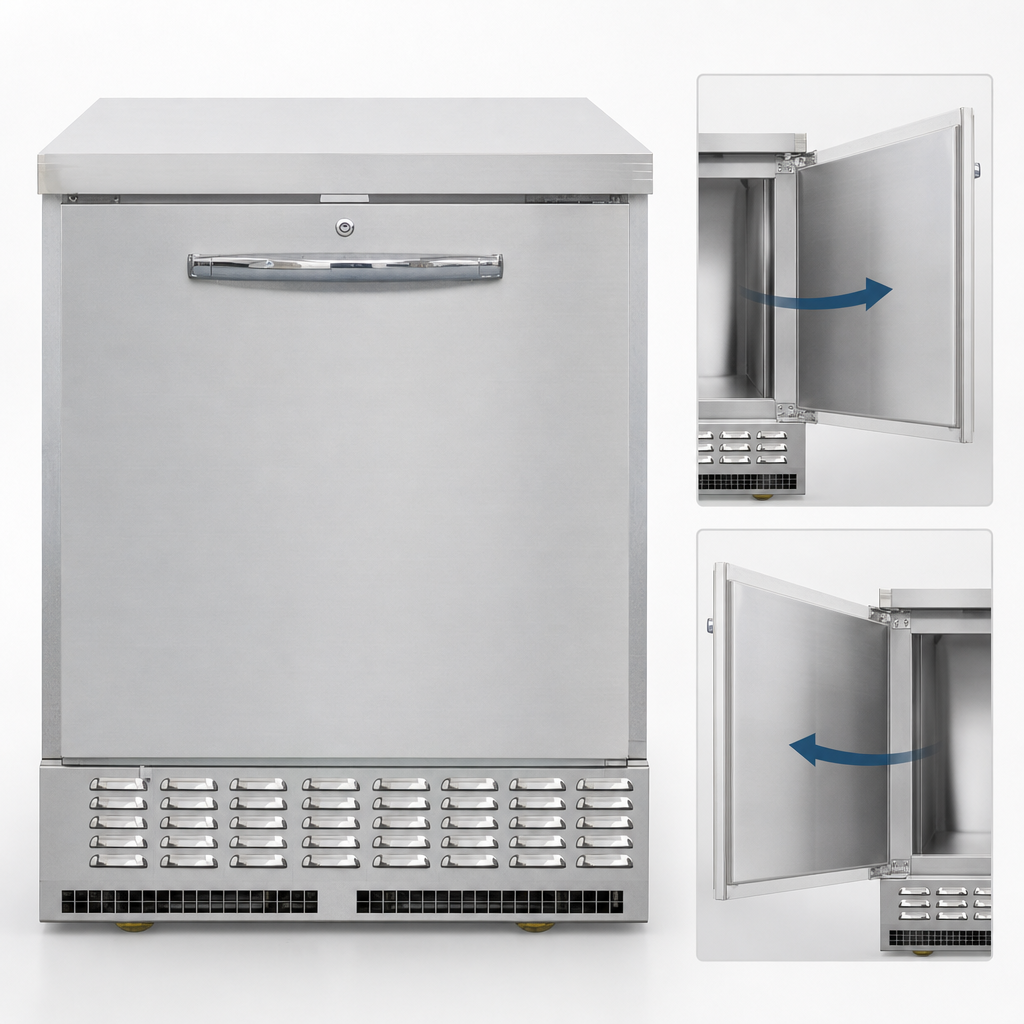 Field-Rehingable Solid Door