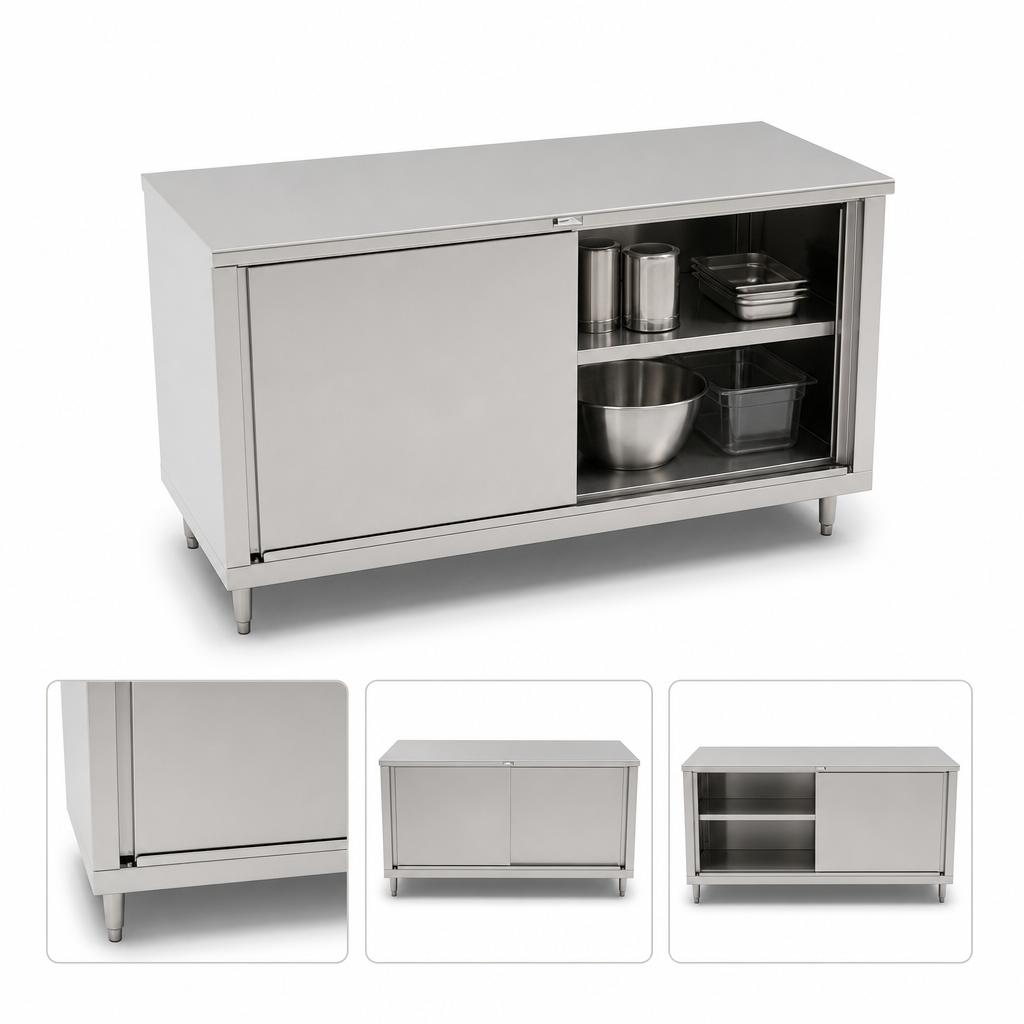 Sliding Door Cabinet Base