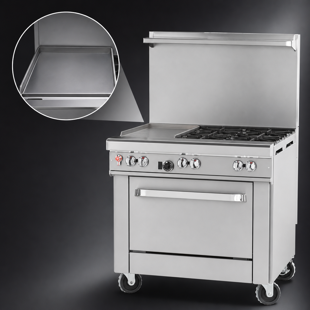 12-Inch Left Griddle