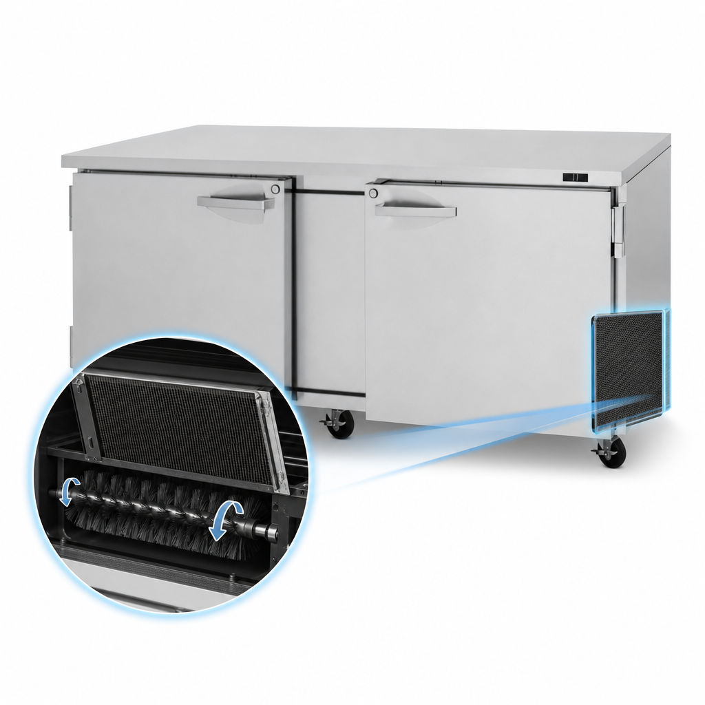 Self-Cleaning Condenser