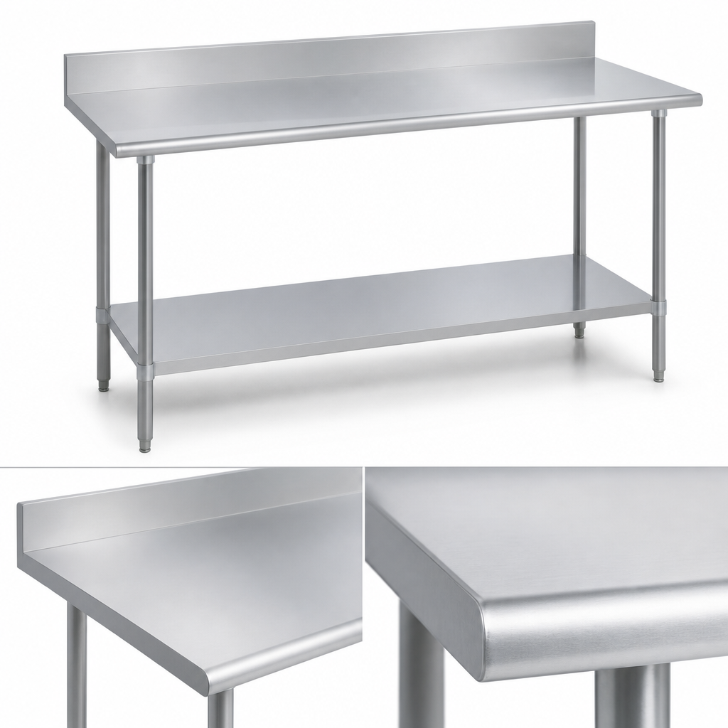 16-Gauge 400 Series Stainless Steel Top