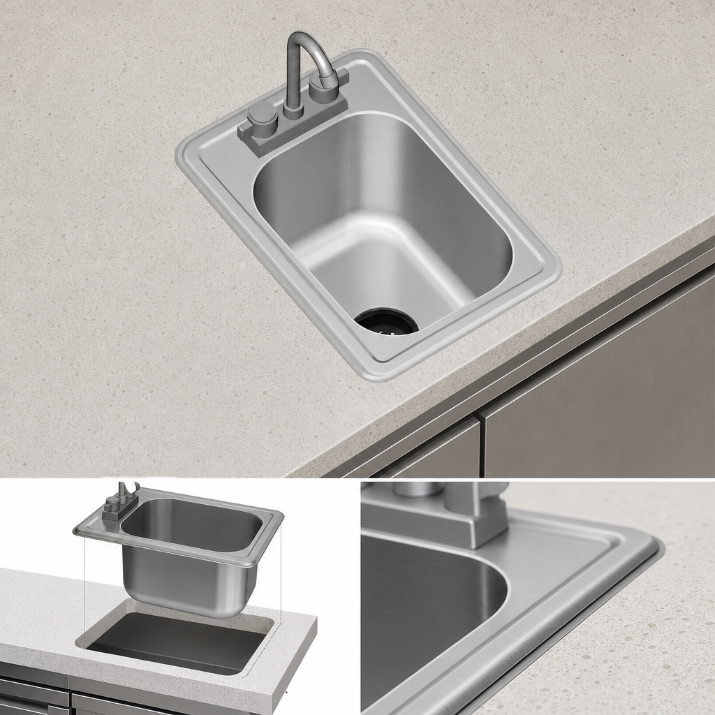 Self-Rimming Drop-In Design