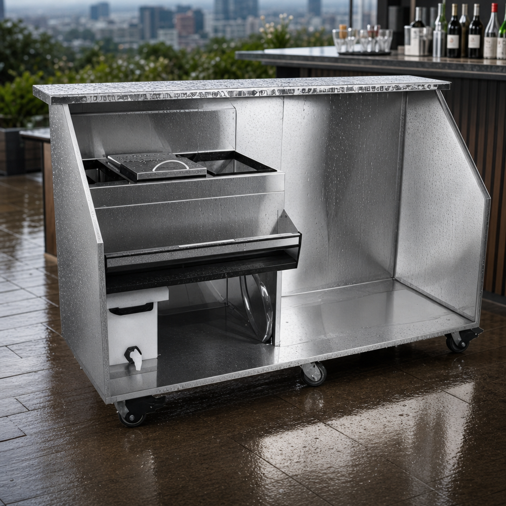 Weather-Resistant Stainless Steel Construction
