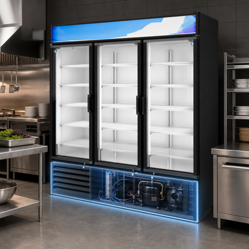 Bottom-Mount Self-Contained Refrigeration