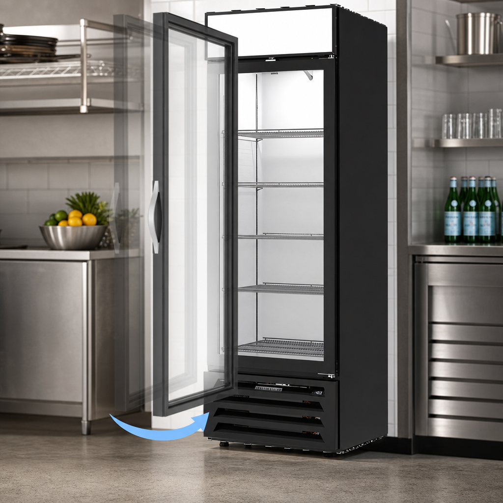 Self-Closing Door With Automatic Hold-Open