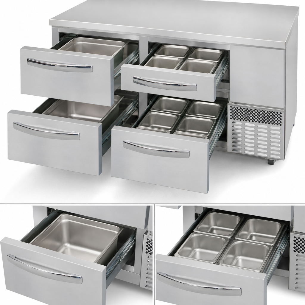 Versatile Drawer Configuration