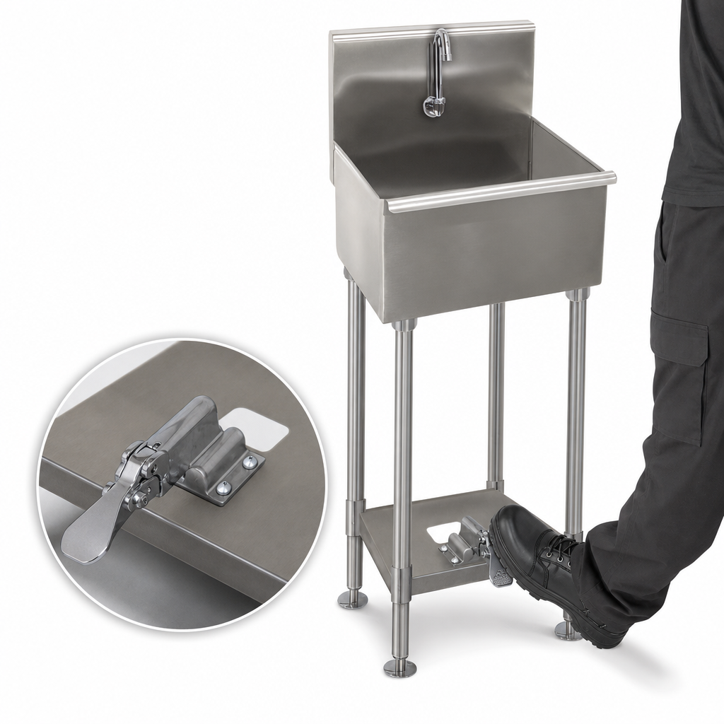 Knee Operated Valve Included