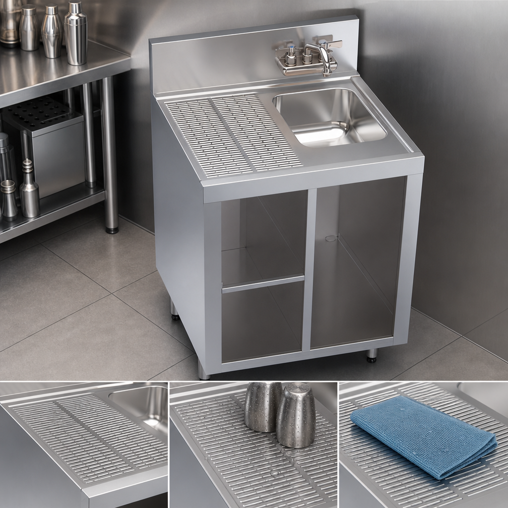 Left Embossed Drainboard