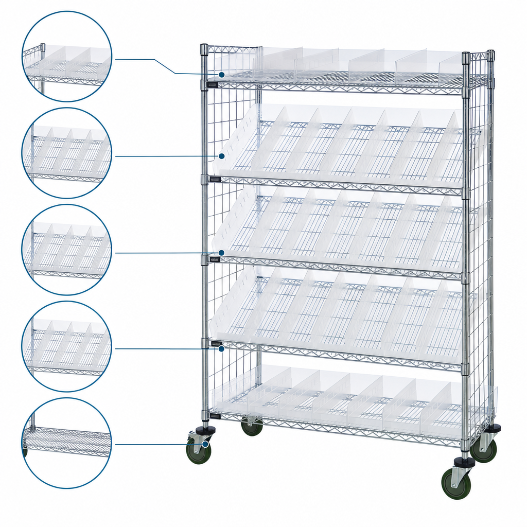 Five-Shelf Layout