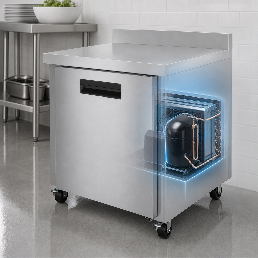 Rear-Mounted Self-Contained Refrigeration System
