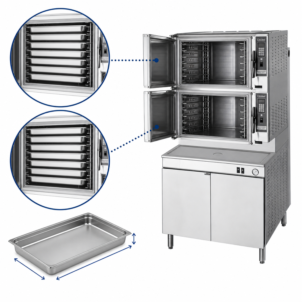 Pan Capacity Per Compartment