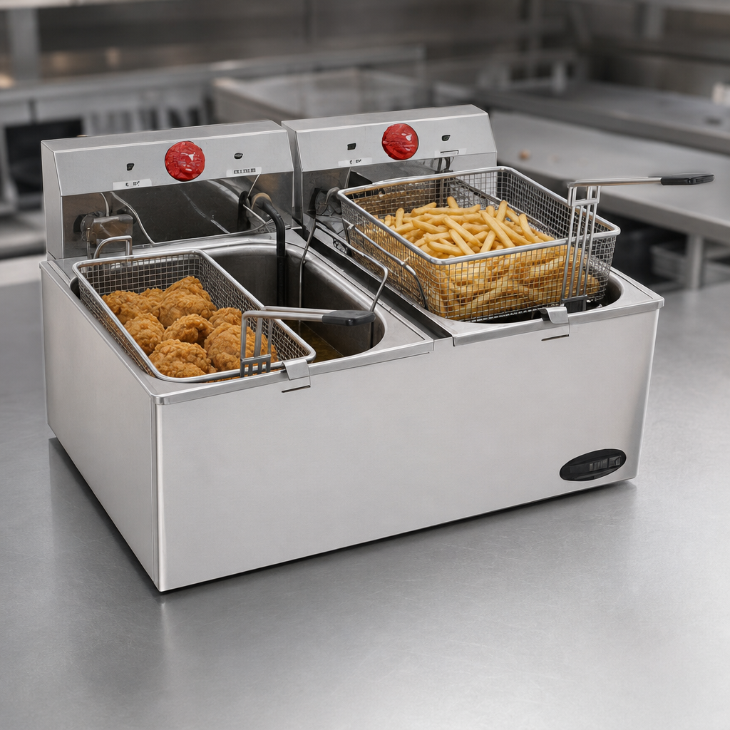 Dual Fry Pots