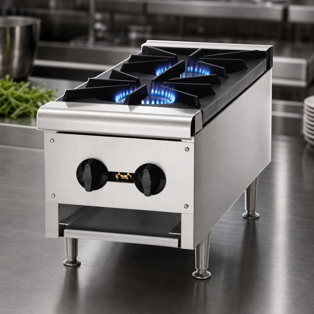 Two High-Output Burners