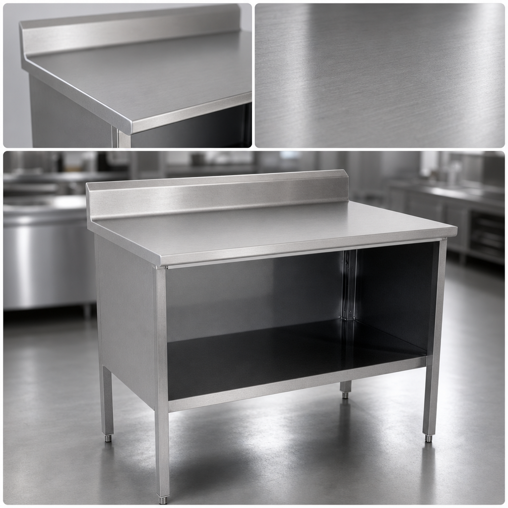 14-Gauge Stainless Steel Top