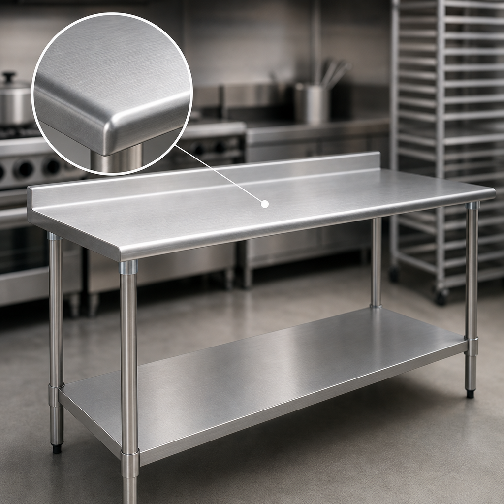 16 Gauge 300 Series Stainless Steel Top
