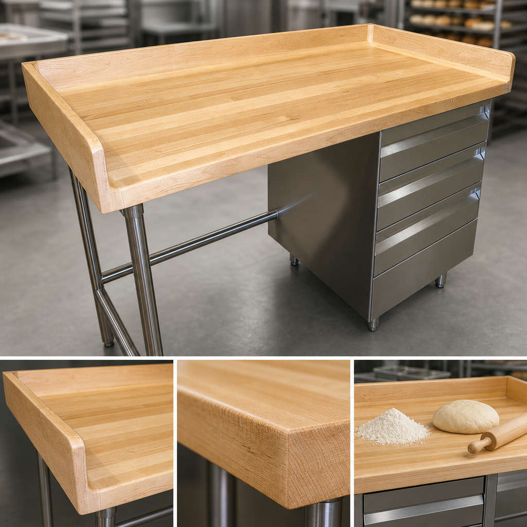 Wood Butcher Block Top