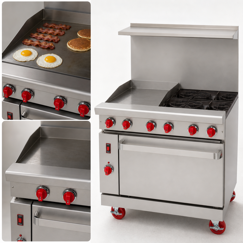 Left-Side 24 Inch Griddle