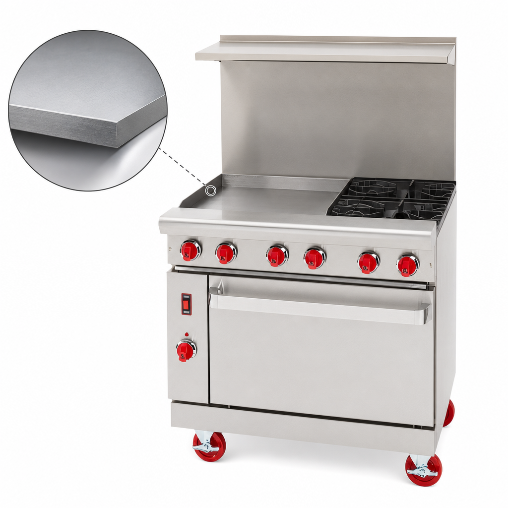 1 Inch Thick Steel Griddle Plate