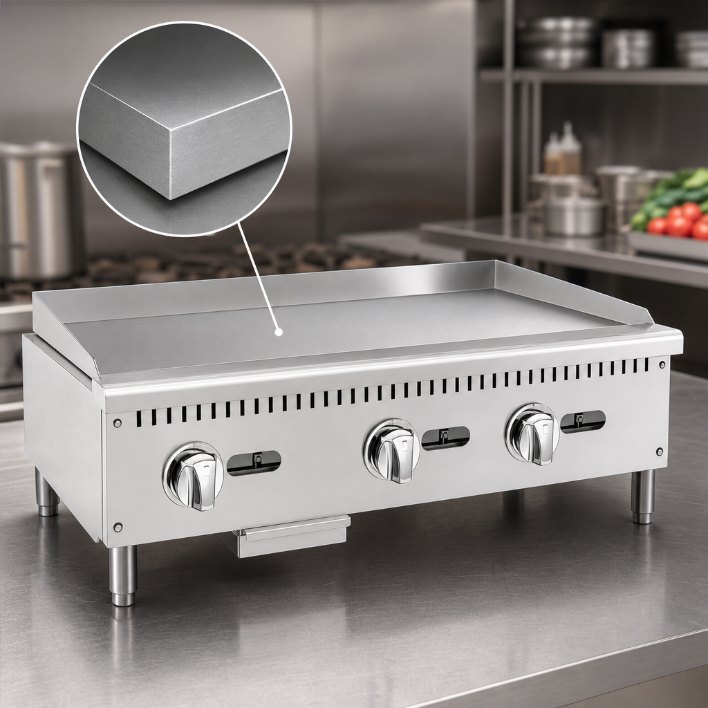 Heavy-Duty Griddle Plate