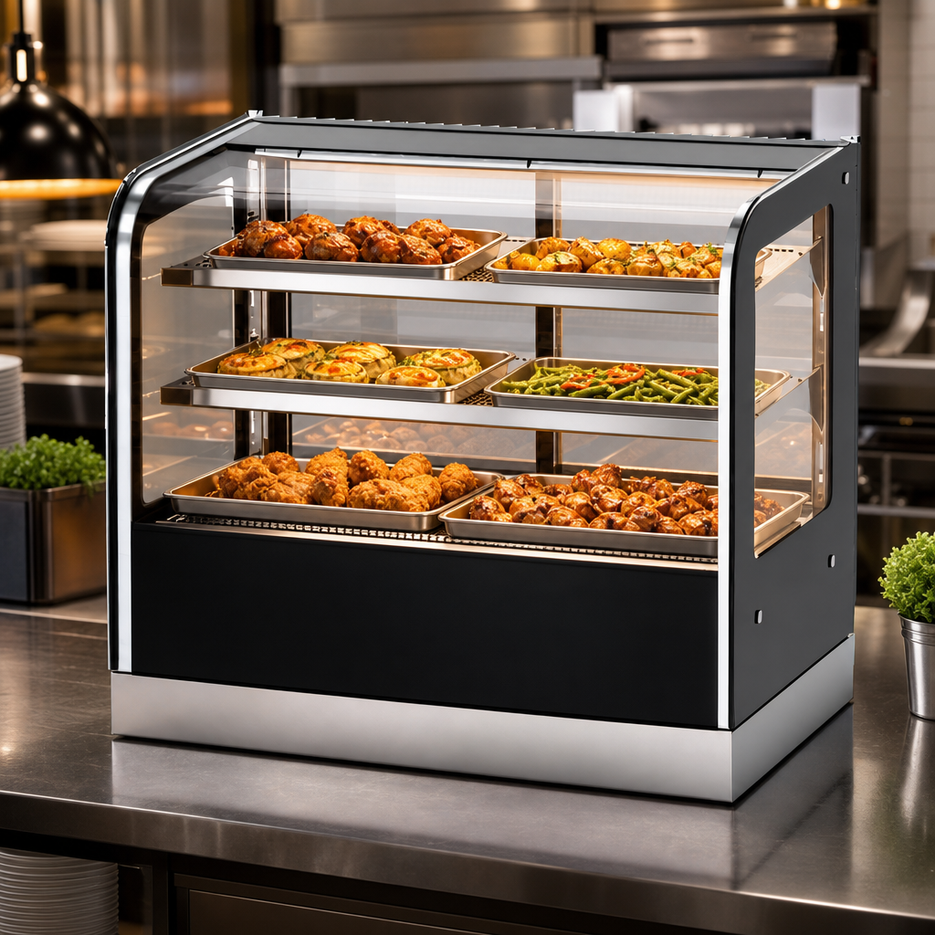 Heated Cubed Display Case