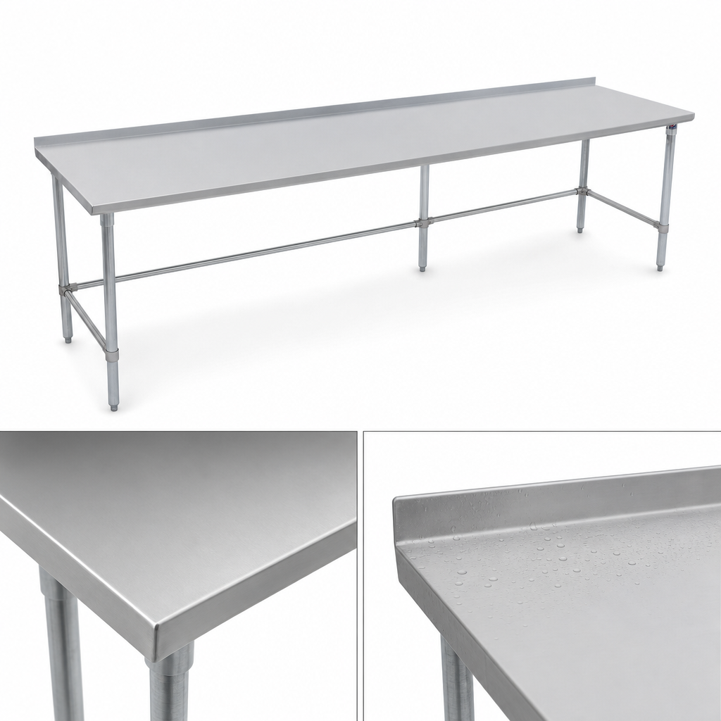 14-Gauge 300-Series Stainless Steel Top