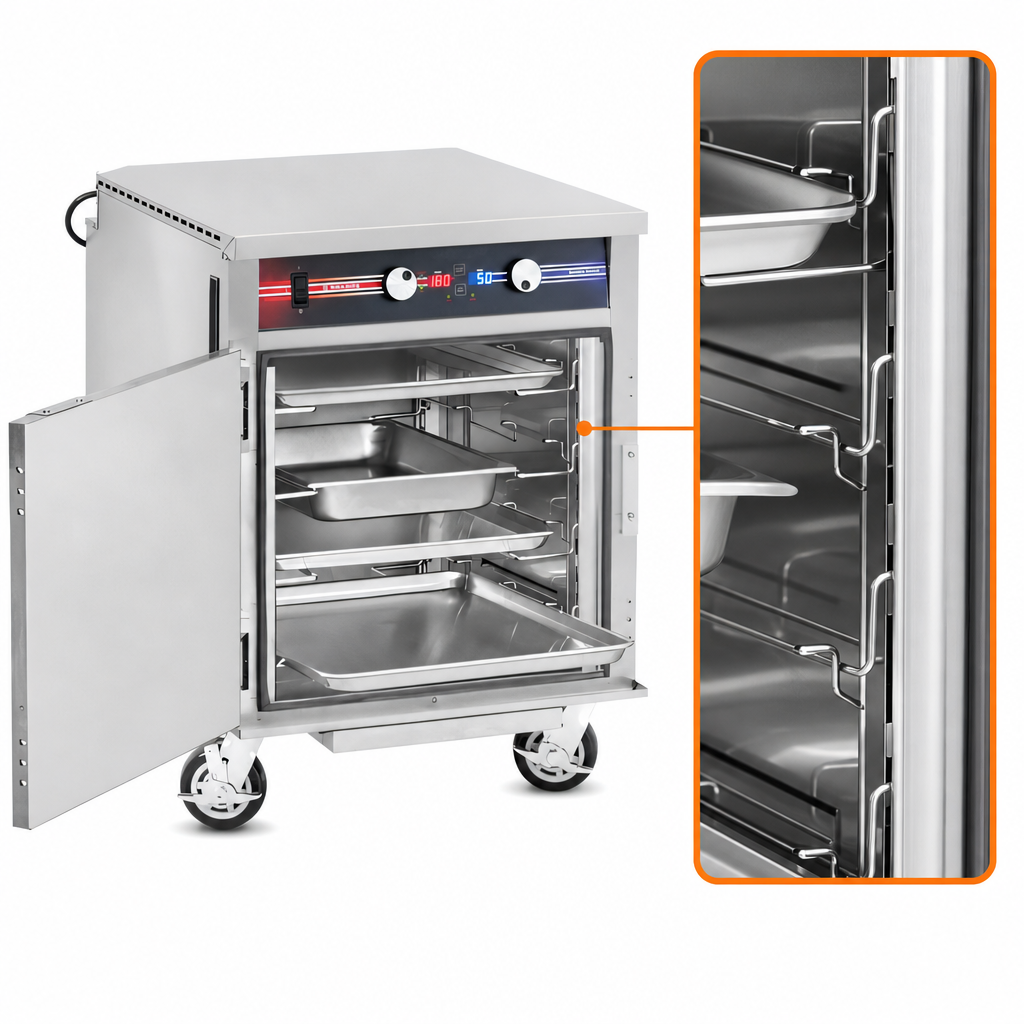 Adjustable No-Tip Tray Slides