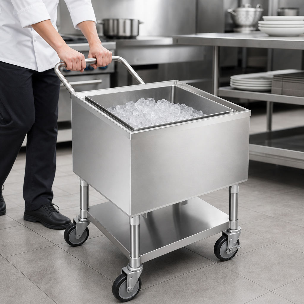 Mobile Ice Bin Design