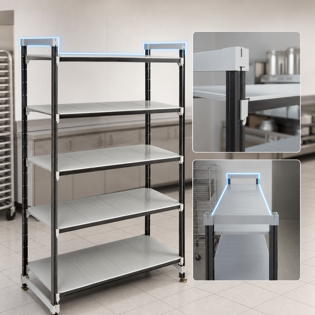 High-Density Top Rail Design