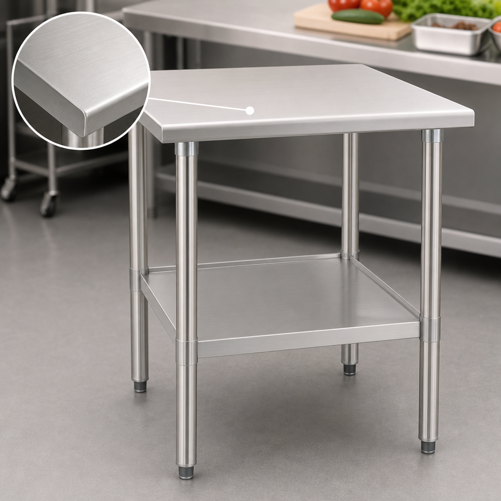 16-Gauge 300-Series Stainless Steel Top