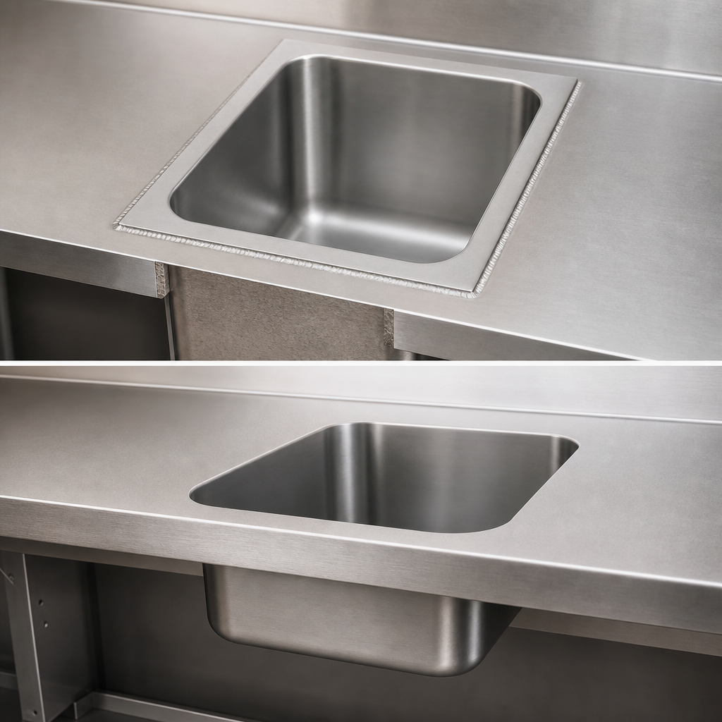 Weld-In / Undermount Design