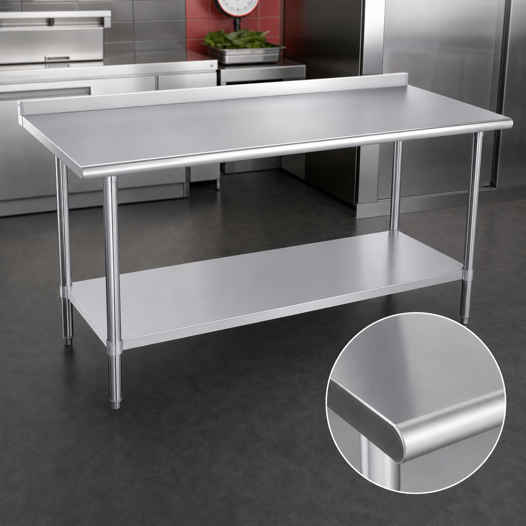 16-Gauge 400 Series Stainless Steel Top