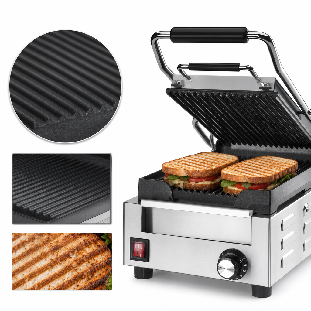 Ribbed Cast-Iron Plates