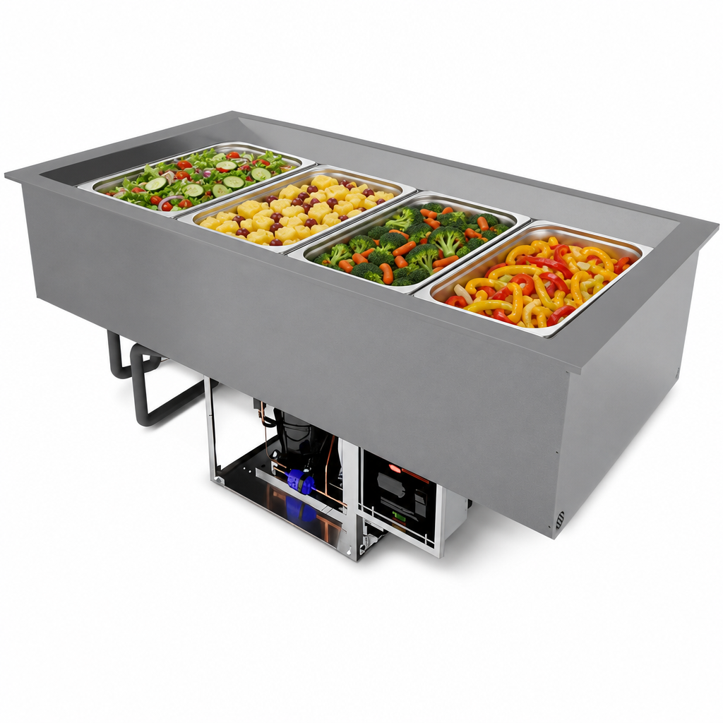 Four Full-Size Pan Capacity