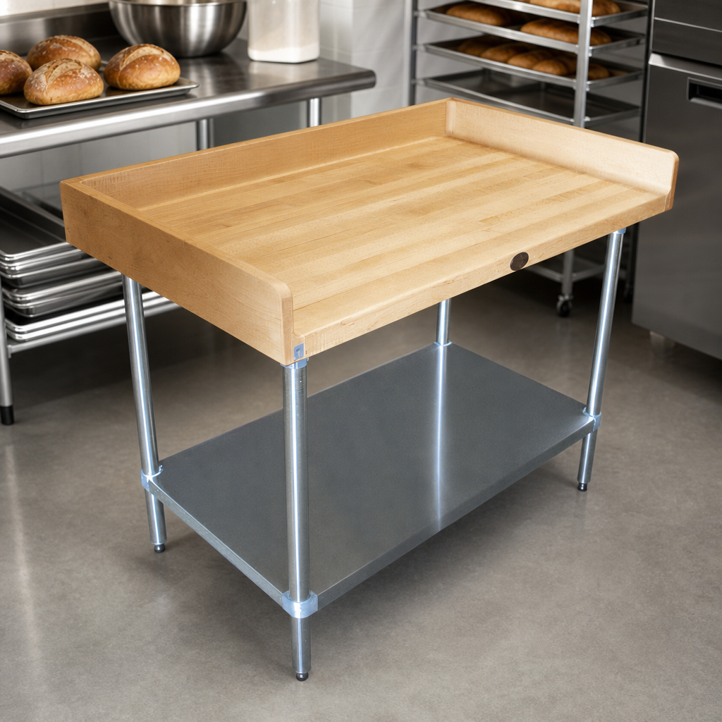 Wood Top Work Surface