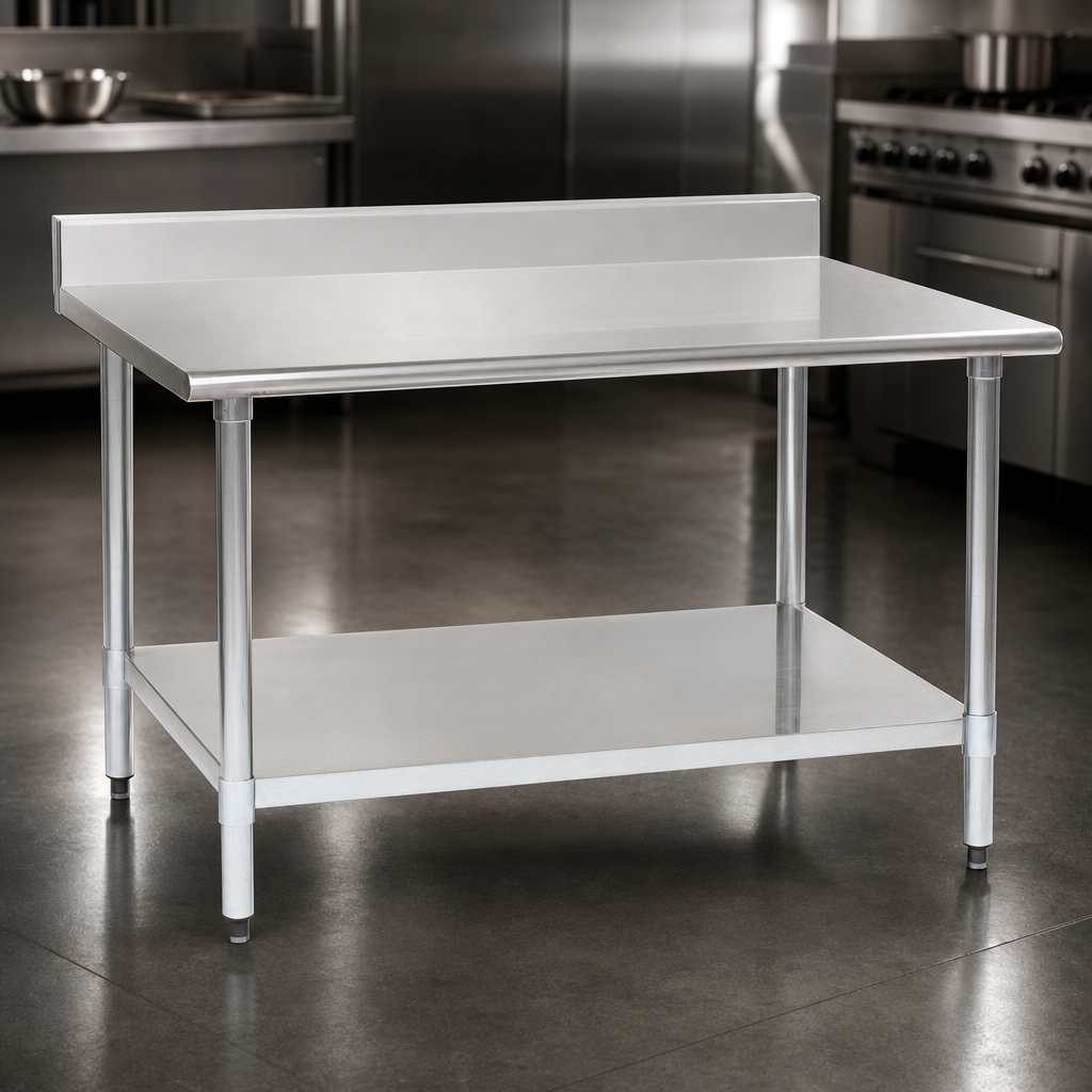 16-Gauge Stainless Steel Top