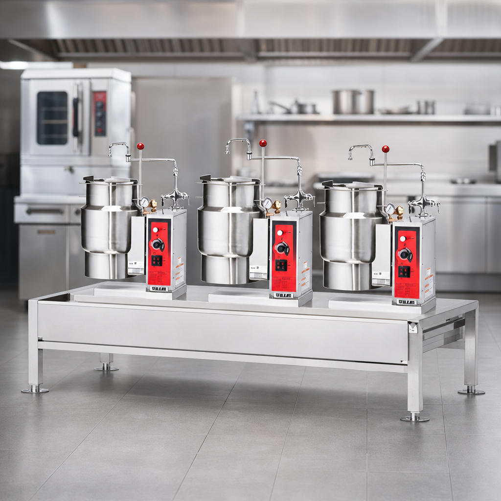 6-Gallon Kettle Capacity