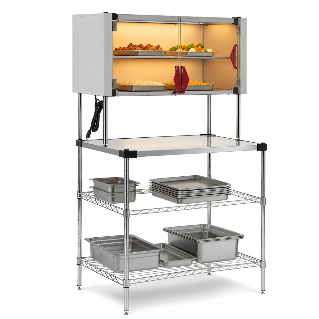 Enclosed Heated Shelf