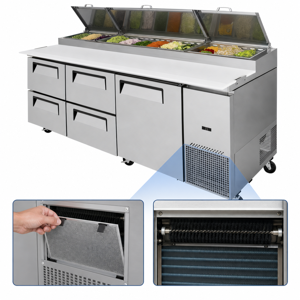 Self-Cleaning Condenser