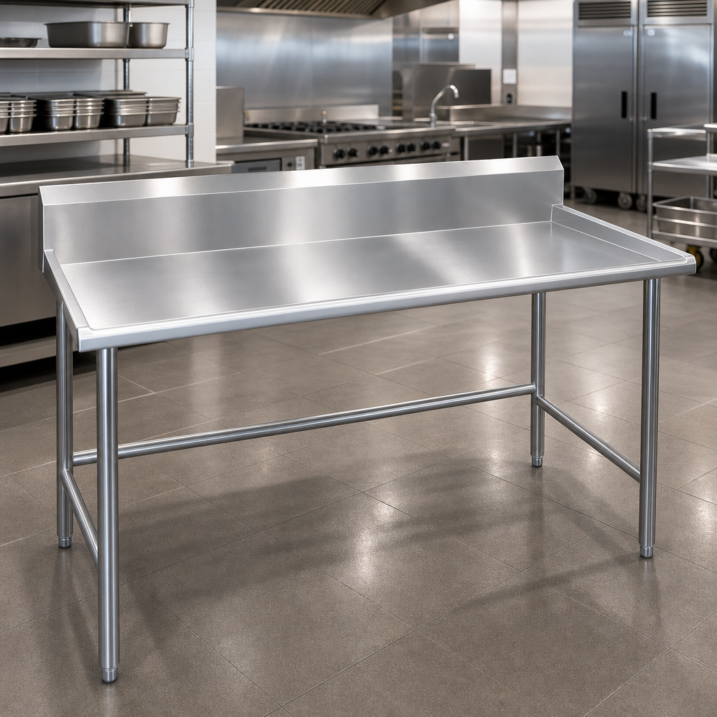 16-Gauge 304 Stainless Steel Top