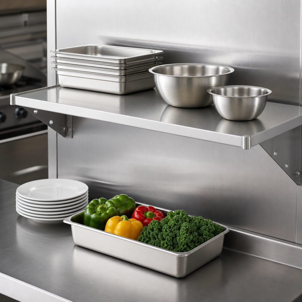 Solid Shelf Surface